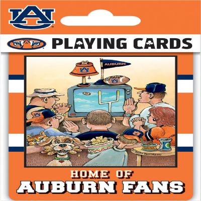 Auburn Tigers Fan Deck Playing Cards - 54 Card Deck Image 1