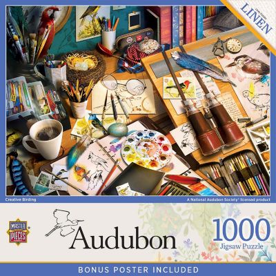 Audubon - Creative Birding 1000 Piece Jigsaw Puzzle Image 1