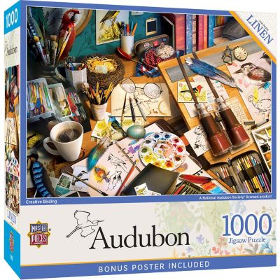 Audubon - Creative Birding 1000 Piece Jigsaw Puzzle Image 1