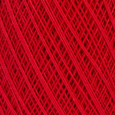 Aunt Lydia's Classic Crochet Thread Size 10-Atom Red Image 1