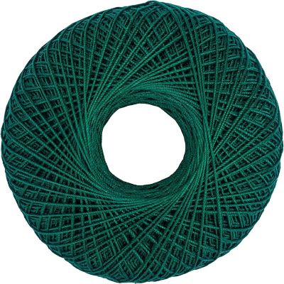 Aunt Lydia's Classic Crochet Thread Size 10-Forest Green Image 3