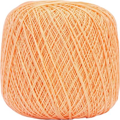 Aunt Lydia's Classic Crochet Thread Size 10-Light Peach Image 1