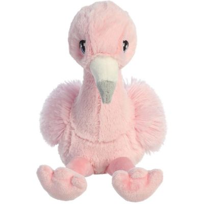 Aurora - Precious Moments - 8.5" Flora Flamingo Stuffed Animal Image 2