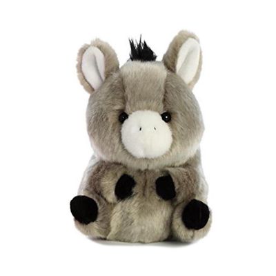 Aurora World Rolly Pet Bray Donkey Plush Image 1