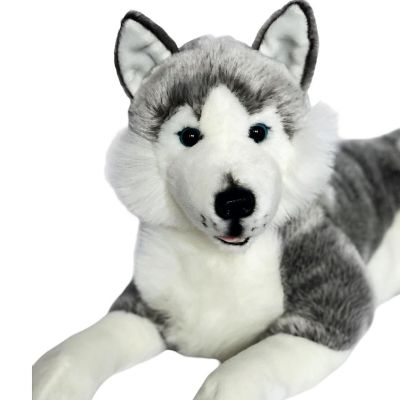 Auswella Plush 17" Blizzard Plush Dog Image 1