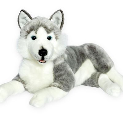 Auswella Plush 17" Blizzard Plush Dog Image 1