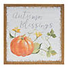Autumn Blessing Sign (Set Of 2) 15.75"Sq Wood/Mdf Image 1