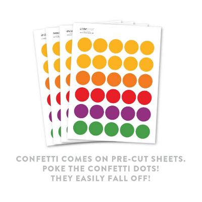 Autumn Brights Confetti 180-Pack Image 1