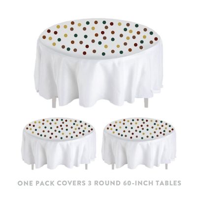 Autumn Chic Dark Confetti 180-Pack Image 3