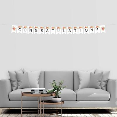 Autumn Congratulations - 4 x 5.5 Inch Image 2