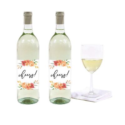 Autumn Floral Wedding Cheers Image 1