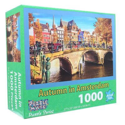 Autumn In Amsterdam 1000 Piece Jigsaw Puzzle Image 2
