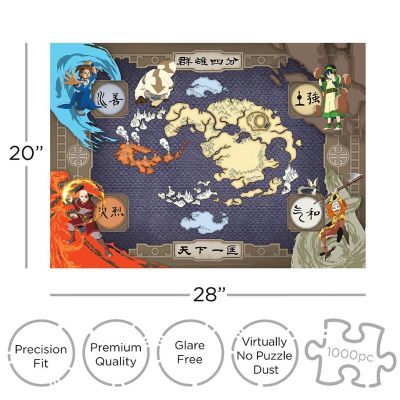 Avatar: The Last Airbender 1000 Piece Jigsaw Puzzle Image 1