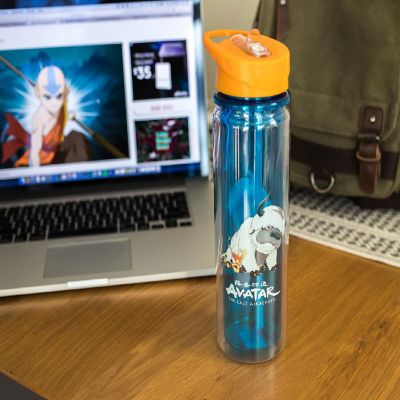 Avatar: The Last Airbender Aang and Appa Water Bottle  Holds 16 Ounces Image 3