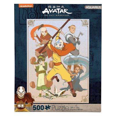 Avatar The Last Airbender Cast 500 Piece Jigsaw Puzzle Image 1