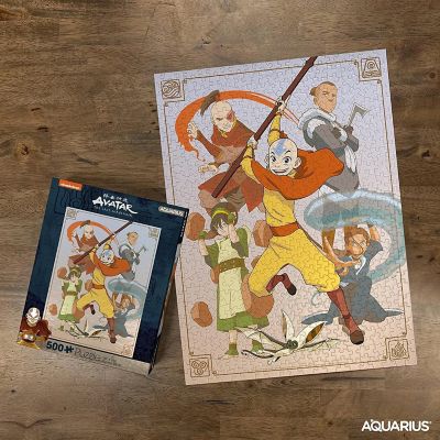 Avatar The Last Airbender Cast 500 Piece Jigsaw Puzzle Image 1