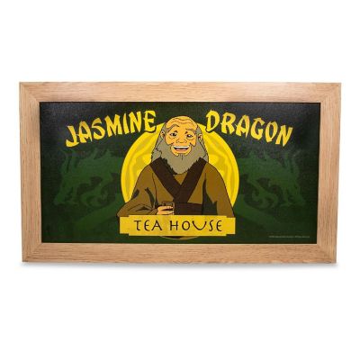 Avatar: The Last Airbender Jasmine Dragon Tea House Hanging Sign Framed Wall Art Image 1