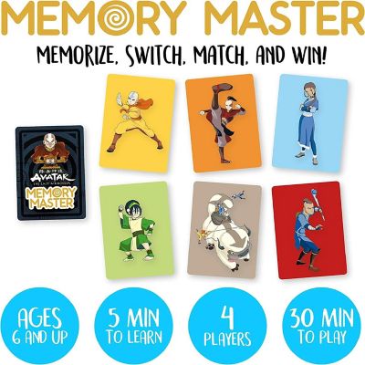Avatar The Last Airbender Memory Master Card Game Image 1