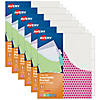 Avery Big Tab Insertable Plastic Dividers with Pockets, 5-Tab Set, Assorted Designs, 6 Sets Image 1