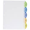 Avery Insertable Style Edge Plastic Dividers, 5-Tab Set, Multicolor, 6 Sets Image 2