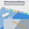 Avery Write &amp; Erase Pocket Plastic Dividers, 8-Tab Set, Multicolor, 3 Sets Image 2