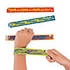 Award Saying Slap Bracelets - 12 Pc. Image 1