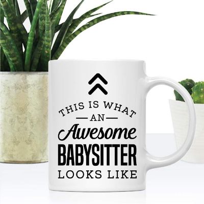 Awesome Babysitter Gift Coffee Mug Image 1