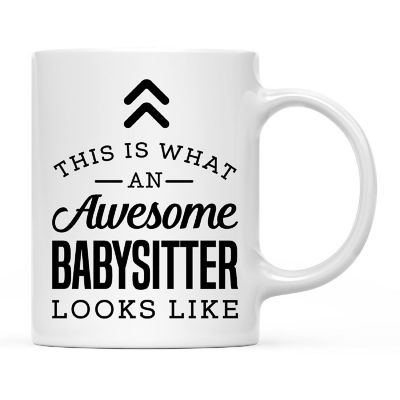 Awesome Babysitter Gift Coffee Mug Image 2