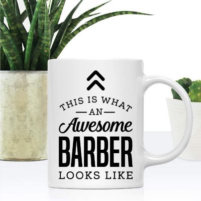 Awesome Barber Appreciation Coffee Mug Image 1