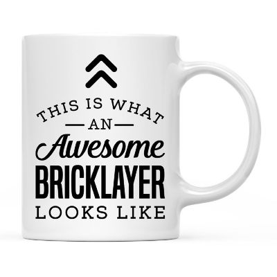 Awesome Bricklayer Coffee Gift Mug Image 2