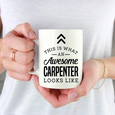 Awesome Carpenter Coffee Tea Gift Mug Image 1