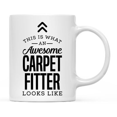 Awesome Carpet Fitter Coffee Gift Mug Image 2