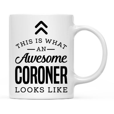 Awesome Coroner Coffee Tea Gift Mug Image 2