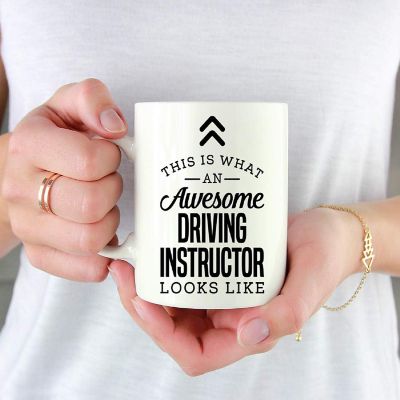 Awesome Driving Instructor Coffee Mug Image 1