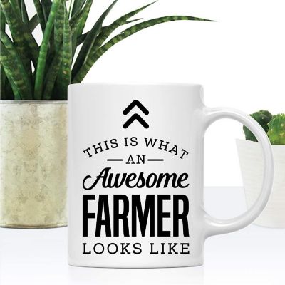 Awesome Farmer Coffee Tea Gift Mug Image 1