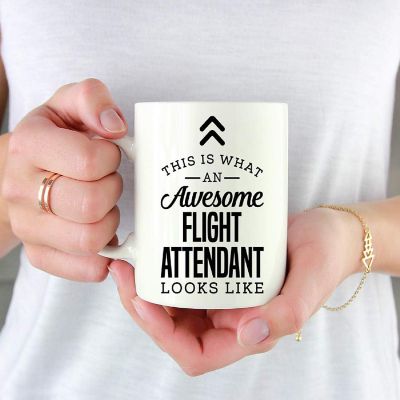 Awesome Flight Attendant Coffee Mug Image 1