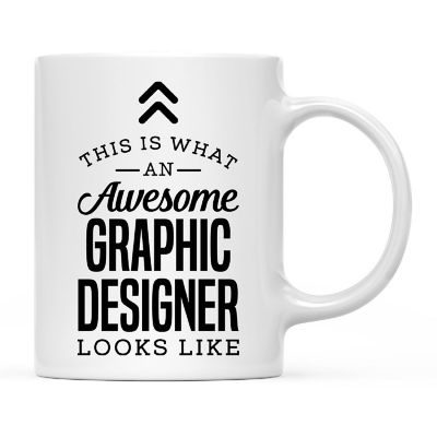 Awesome Graphic Designer Coffee Mug Image 2