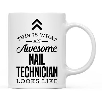 Awesome Nail Technician Coffee Mug Image 2