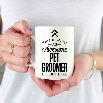 Awesome Pet Groomer Coffee Tea Mug Image 1