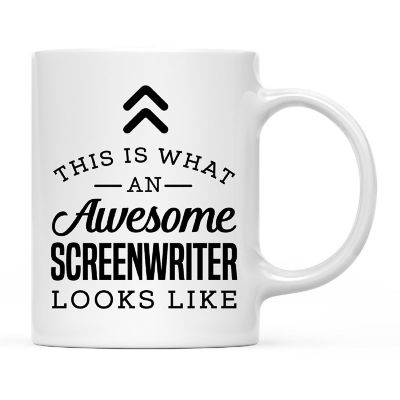 Awesome Screenwriter Coffee Tea Mug Image 2