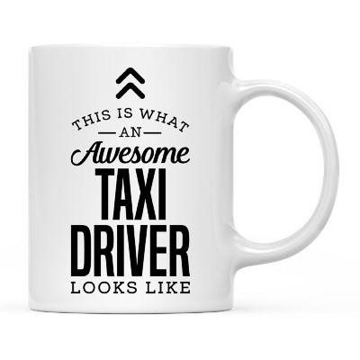 Awesome Taxi Driver Coffee Tea Mug Image 2