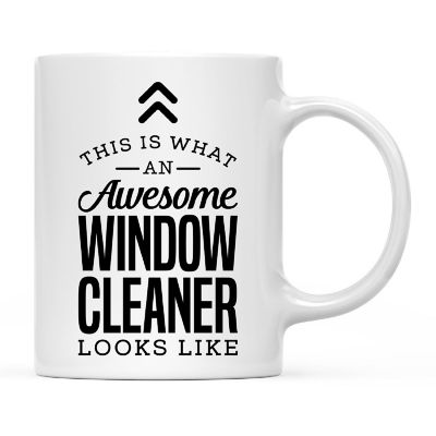 Awesome Window Cleaner Coffee Tea Mug Image 2