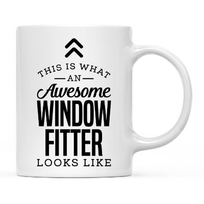 Awesome Window Fitter Coffee Tea Mug Image 2