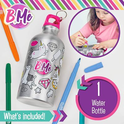 B Me DIY Snack Pack - Color Your Own Lunch Bag & Water Bottle for Kids Image 1