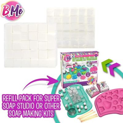 B Me DIY Soap Making Kit Refill Pack - 60 Soap Cubes for The Super Soap Studio Kit Image 1