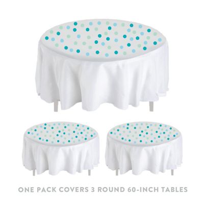 Baby Blue Aqua Mint Confetti, 180-Pack Image 3