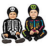 Baby Colorful Skeleton Costume Image 1