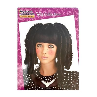 Baby Doll Curls With Bangs Costume Wig Image 1