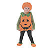 Baby Girl&#8217;s Pumpkin Cutie Pie Vest Costume - 24 Months Image 1