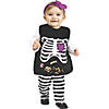 Baby Girl&#8217;s Skelly Belly Skeleton Costume - Up to 24 Months Image 1